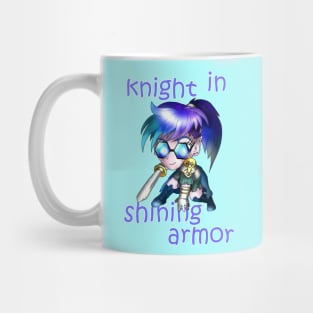 chibi knight girl Mug